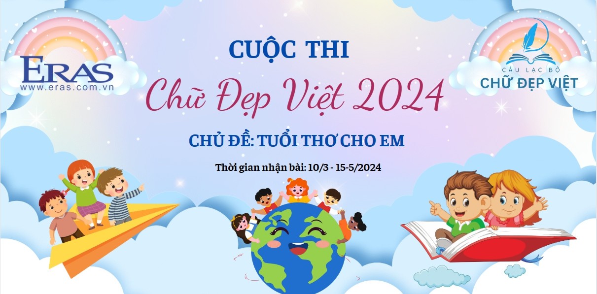 Công ty TNHH Thanh Chương - VPP Eras phát động cuộc thi "Chữ Đẹp Việt" năm 2024